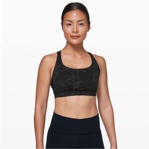 lululemon athletica Energy Bra - Incognito Camo Multi Grey